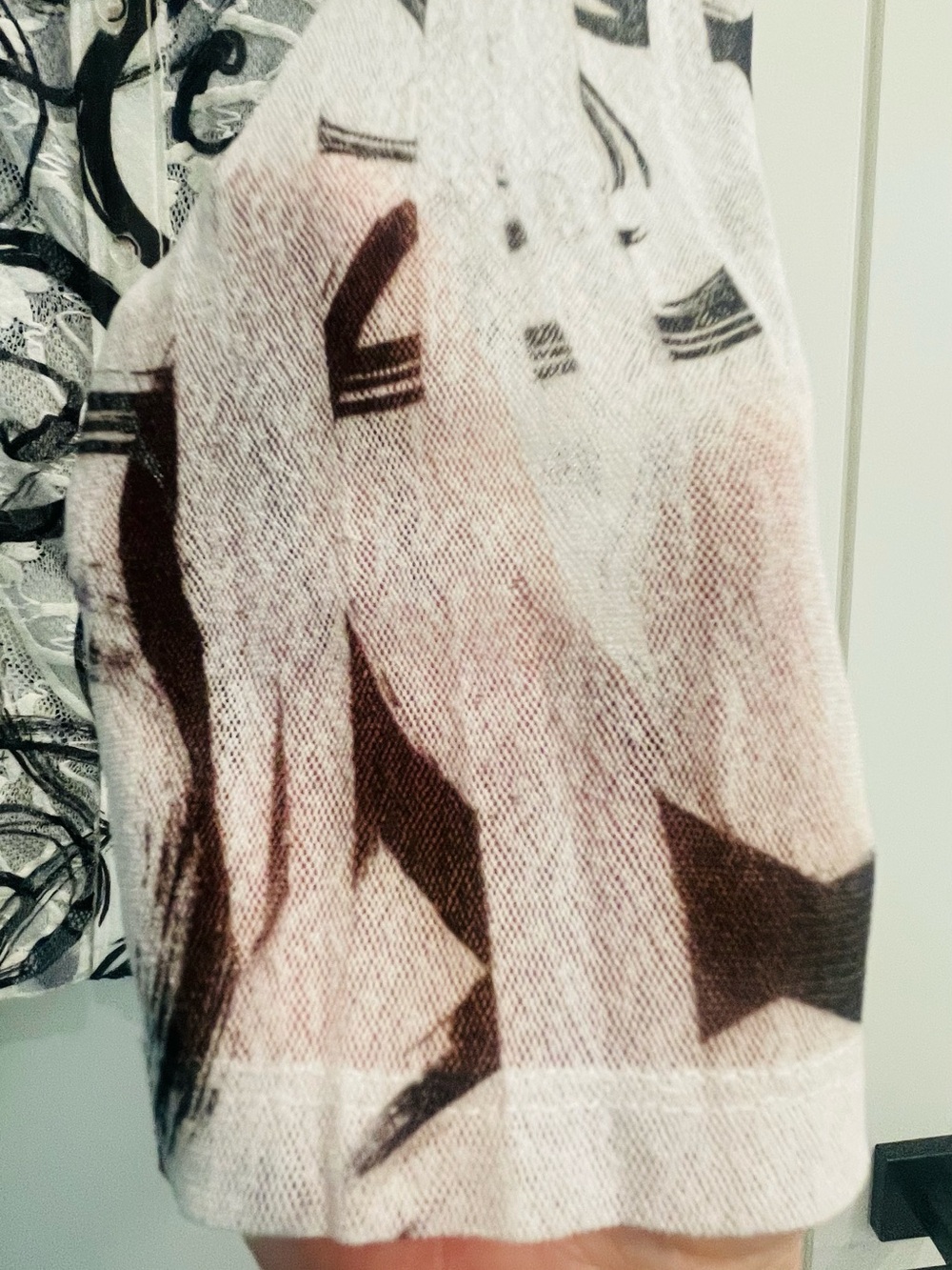 Impulse California White and Black Lace Tween Set with Palm Logo - Picture 7 of 11